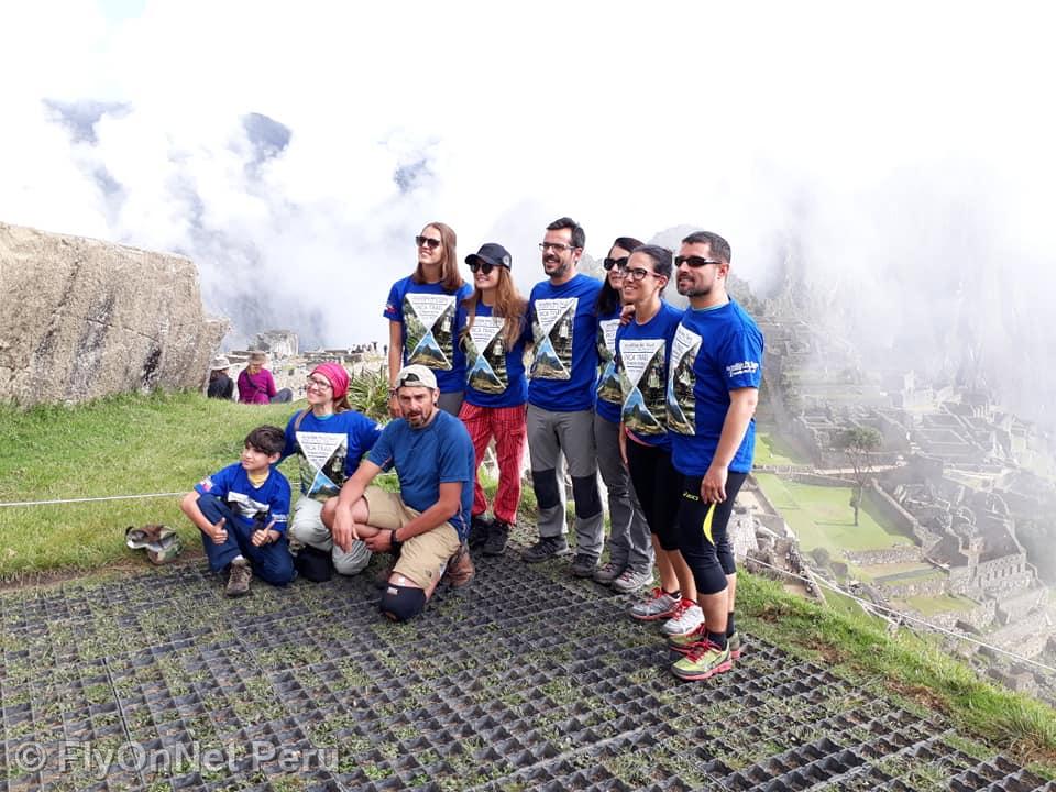 Fotoalbum: The group in Machu Picchu, Inkapfad