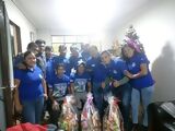Our team celebrating Christimas, Cuzco
